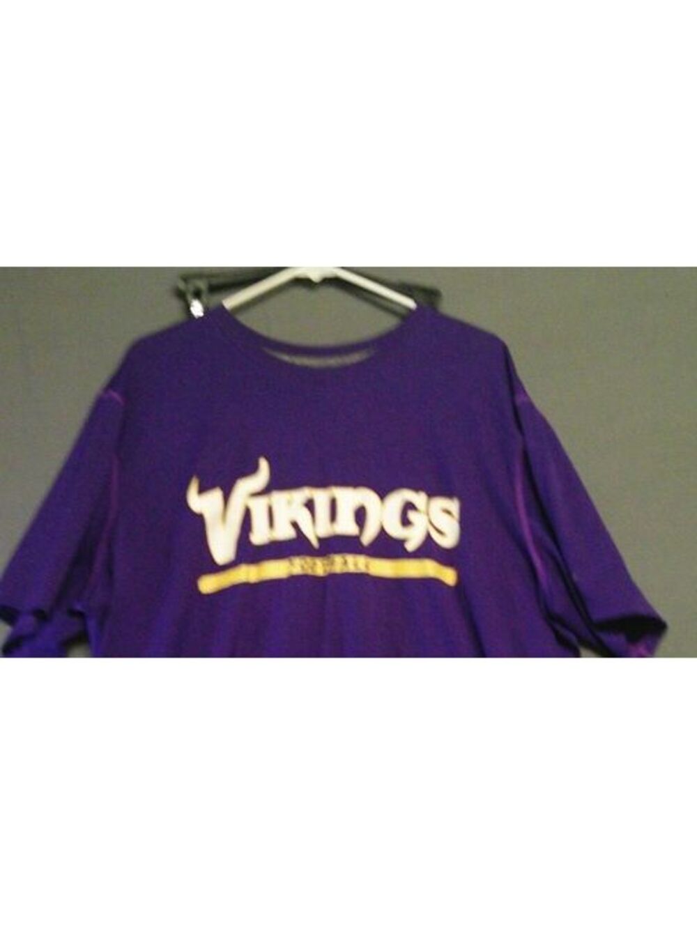 Nike Purple Vikings Football Dri-Fit T-Shirt
